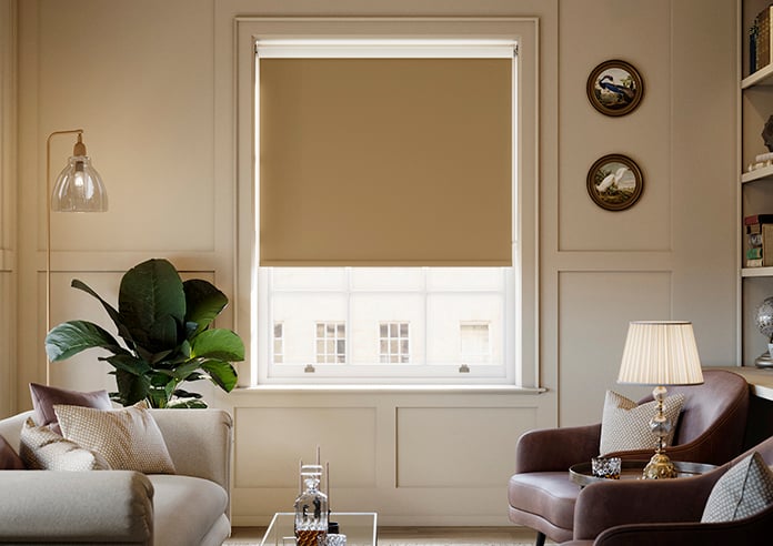 William Morris At Home Waltham (Blackout), Clay - Twist&Fit Roller Blind - Image 3